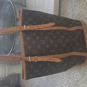 Louis Vuitton Brown Monogram Tote Bag